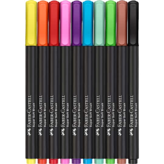 Faber-Castell&#xAE; Black Edition Felt Tip Brush Pens